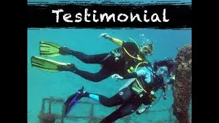 Another happy student certified as Advanced Open Water Diver.