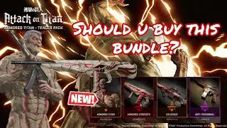 *NEW* Attack on Titan Armored Titan Tracer Pack Mastercraft Bundle - Should you buy this Bundle?(WZ)