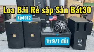 Loa Bãi 30 Đợt này rẻ quá rồi JbL kp4012 Từ 190 côn 76 mà giá có 1tr9/1 đôi tội gì mua loa gióng .