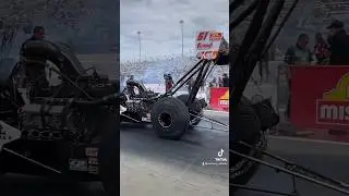 NHRA Top Fuel Dragster Tire Growth 😳