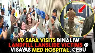 PAGDATING NI VP SARA HALOS KILIGIN SA TUWA ANG MGA STAFF,NURSE,DOCTORS etc. SA VISAYAS MED HOSPITAL