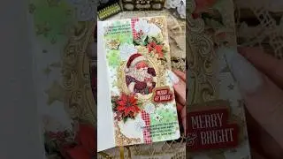 ASMR journal Christmas🎄🎅🏻❄️☃️🧣|#asmr #journal #journaling #scrapbooking #diy #fyp #christmas