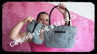 Cámbiale el look a ese bolso/cartera que ya no usas DIY (renueva una bolsa vieja)