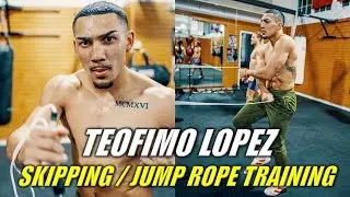 Teofimo Lopez Skipping / Jump Rope Training