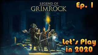 LEGEND OF GRIMROCK Let's Play in 2020: Episode 1 [Full Playthrough]🔥🐌⚔
