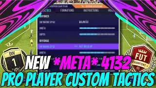 FIFA 21 BEST 30-0 4132 PRO CUSTOM TACTICS FIFA ULTIMATE TEAM 1ST IN WORLD | HOW TO USE 4132