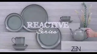 The Reactive Line - Zen Fine Porcelain Tableware