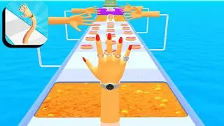 Softy Hand Runner 👋🤚🖐 Gameplay (Android, iOS) All Levels SHR1GP8