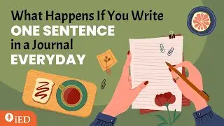 What Happens If You Write One Sentence in a Journal Every Day? | 🎧Podcast and Chill | TED Talk Daily