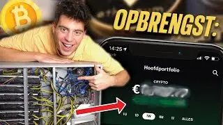 I mined crypto with a miner of &euro;3000 (and earned &euro;___)