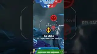 2V2 DEATHMATCH Robot ARES missile MISSILE RACK 6 Mech Arena Shooting Me ID no.71971040#shorts #games