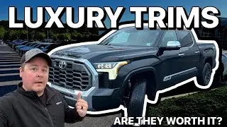 Are The 2025 Toyota Tundra Luxury Trims Worth It?