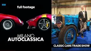 AUTOCLASSICA 2024 - MILAN - RHO FIERA - CLASSIC CARS CAR TRADE SHOW