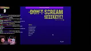 We can't scream....
