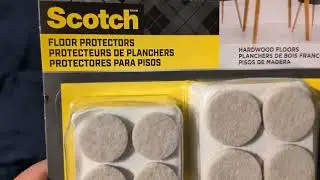 Review of Scotch Felt Pads: WORKS GREAT!