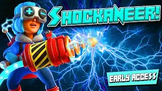Boom Beach Shockaneer - New Troop Max Level Gameplay!