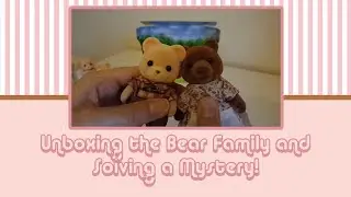 Unboxing The Sylvanian Families Bear Family and Solving a Mystery!