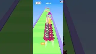 Satisfying Mobile Game - Grow Run! #games #satisfying #shorts