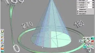 trueSpace NURBS course - 23 nurbs primitives continued
