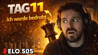 TAG 11 – Täglich Schach bis ELO 1500 📉♟️– ICH WURDE BEDROHT | 15+10