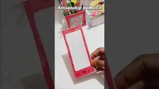 mobile slate #homemadepapercraft #craftideas #art #youtubeshortvideo #diycraft  #Artisanship