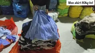 #mans #shirt 80 kg bel #taiwan #folded #premium 👍#collection #panipat #export #surplus #market #hub