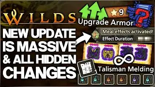 Monster Hunter Wilds - New Endgame Update Secret Unlocks, ALL Changes/Details & OP Talismans Guide!