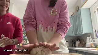 Making Tortillas with Briley and Maddy!