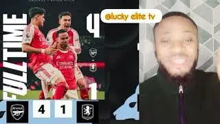 Arsenal Squad Depth Shines in Hard - Fourth Victory vs Aston Villa #premierleague #arsenal #viral.