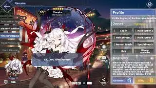 Azur Lane: Vampire L2D Skin [Night Princess's Regalia] (Black Friday Akashi's Fire Sale 2022)