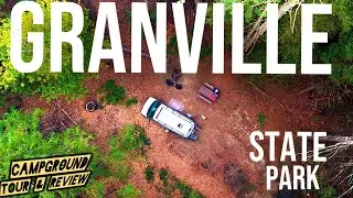 Massachusetts smallest state campground/a hikers dream/ full site by site tour and review