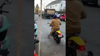 Testing stock Adly RT-50 2 Stroke Scooter