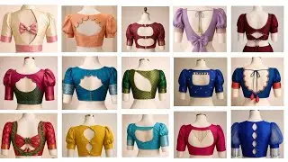 Blouse back neck design/blouse design/ blouse back design images/blouse neck design #blouse 