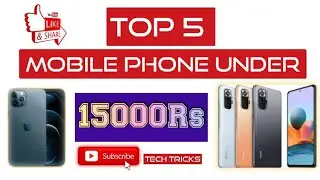 Top 5 Smartphones Under 15000 Rs in Hindi || Tech Tricks