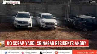 Khanday Colony Nowgam Residents Protest: Say NO to Junkyard in Residential Area: Srinagar News