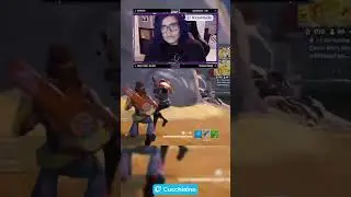 Dang she saved the day @Cucchiainoo #fortnite #twitch #ttv #forkknife #streamer #trashtv #dbd