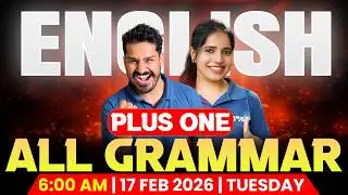 Plus One English Model Exam | All Grammar | Exam Winner