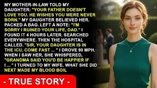 MIL Told My Daughter Your Dad Wishes You Were Never Born. She Left a Note. Hospital Called