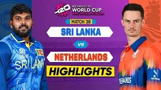 Match Highlights ICC T20 World Cup 2024 Match no 38 | Sri Lanka vs Nederland | SRI v NED | T20WC24