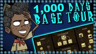THE WALTER BASE TOUR | +1K Days | Don't Starve Together