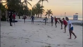 Baseball Academy in Dominican Republic - Strength and Cardio Beach Workout 🇩🇴⚾ Totally4Baseball
