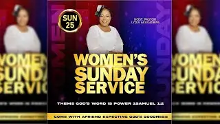 WOMEN'S SUNDAY SERVICE