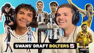 Tylah Williams & Leon Kickett on BOLTING up draft orders, Indigenous idols & more! Bray & Ethan #166