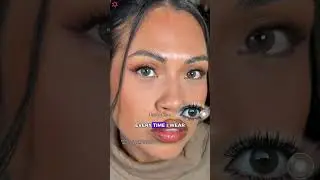 Новые глаза. Кто это? Примерка цветных контактных линз! ✨По рецепту #цветныеконтактныелинзы