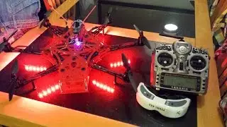 Hobbyking Scarab V3 550 Hexacopter Build & Test Flight