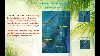 Graphical Presentation of the Battle of St Georges Caye