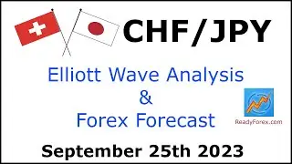 CHF JPY Elliott Wave Analysis | Forex Forecast | September 25, 2023 | CHFJPY Analysis Today
