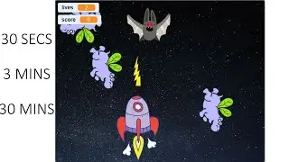 I Made a Scratch Project in 30 Seconds | 3 Minutes | 30 Minutes