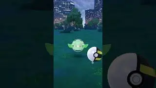 Pok&eacute;mon GO - Excellent Throw of the Day - Cottonee #pokemongo #excellentthrow
