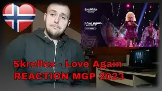 Skrellex - Love Again | Melodi Grand Prix 2023 Semi-Final 3 | reaction